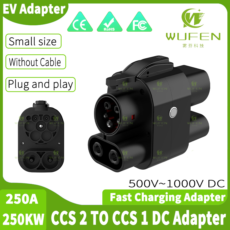 WUFEN CCS2 to CCS1 250A Adapte - đánh giá và giá Ccs2 To Ccs1 Fast Charge Adapter 250Kw