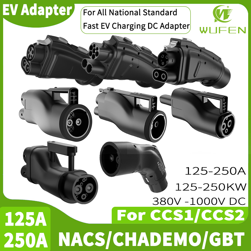WUFEN For All Car Charge EV Ad - đánh giá và giá Gb/T To Ccs2 200A Fast Charging Adapter