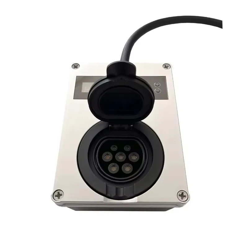 Mini 16A 32A Smart App Electri - đánh giá và giá Portable Ev Charger 32A Type 2 Cee Plug
